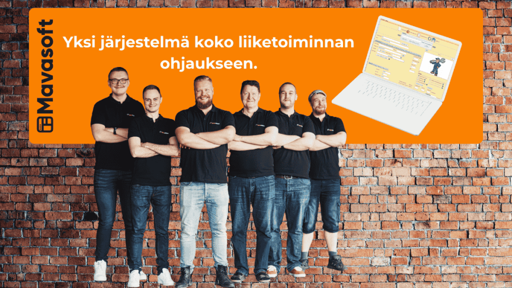 Yksi järjestelmä koko liiketoiminnan ohjaukseen.